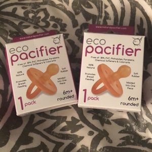 (2) Ecopiggy 6mo+ Pacifier